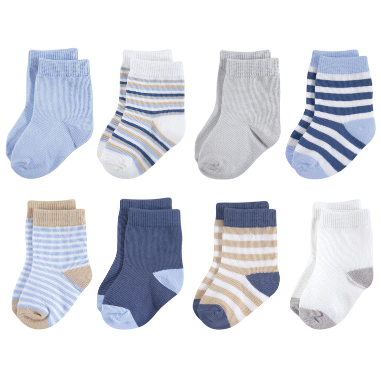 light blue toddler socks