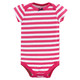 Little Treasure Cotton Bodysuits, Pink Navy Necklace