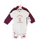 Hudson Baby Cotton Hoodie, Bodysuit or Tee Top and Pant Set, Fall Floral Baby
