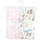Hudson Baby Cotton Fitted Crib Sheet, Enchanted Forest