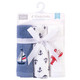 Hudson Baby Super Soft Cotton Washcloths, Lobster