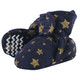 Hudson Baby Quilted Booties, Metallic Stars