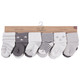 Touched by Nature Organic Cotton Socks, Gray Charcoal Stars