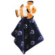 Hudson Baby Plush Blanket with Security Blanket, Clownfish