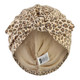 Hudson Baby Turban Cotton Headwraps, Leopard