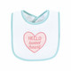 Hudson Baby Cotton Terry Drooler Bibs with Fiber Filling, Bunny
