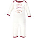 Hudson Baby Cotton Coveralls, Pumpkin Spice