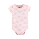 Hudson Baby Cotton Layette Set, Pink Gray Elephant