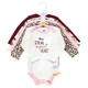 Hudson Baby Cotton Long-Sleeve Bodysuits, Steal Your Heart