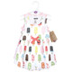 Touched by Nature Organic Cotton Short-Sleeve and Long-Sleeve Dresses, Popsicle