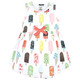 Touched by Nature Organic Cotton Short-Sleeve and Long-Sleeve Dresses, Popsicle