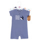 Touched by Nature Organic Cotton Rompers, Ocean