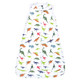 Hudson Baby Interlock Cotton Sleeveless Sleeping Bag, Dinosaurs
