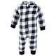 Hudson Baby Unisex Plush Jumpsuits, Gray Penguin