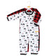 Hudson Baby Premium Quilted Coveralls, Buffalo Plaid Bear