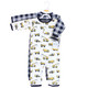 Hudson Baby Premium Quilted Coveralls, Construction