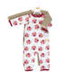 Hudson Baby Premium Quilted Coveralls, Autumn Rose