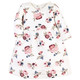 Hudson Baby Cotton Dresses, Dusty Rose Floral