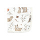 Hudson Baby Cotton Muslin Washcloths, Enchanted Forest