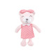 Hudson Baby Plush Bathrobe and Toy Set, Bear Girl