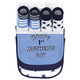 Hudson Baby Cotton Bib and Sock Set, Boy Mothers Fathers Day