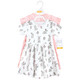 Hudson Baby Cotton Dresses, Bunny Floral