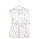 Hudson Baby Cotton Dresses, Pink Tulips