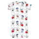 Hudson Baby Cotton Rompers, Boy Whimsical Dog