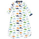 Hudson Baby Cotton Long-Sleeve Wearable Sleeping Bag, Sack, Blanket, Dinosaurs