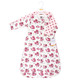 Hudson Baby Cotton Long-Sleeve Wearable Sleeping Bag, Sack, Blanket, Rose