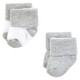 Hudson Baby Cotton Rich Newborn and Terry Socks, Mom and Dad Gray Mint 12-Pack