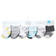 Hudson Baby Cotton Rich Newborn and Terry Socks, Farm 12-Pack