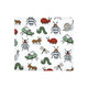 Hudson Baby Cotton Flannel Receiving Blankets, Bugs