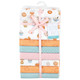 Hudson Baby Cotton Flannel Receiving Blankets Bundle, Pumpkin Spice