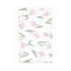 Hudson Baby Infant Girl Cotton Flannel Burp Cloths, Pink Tulips, One Size