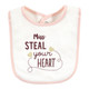 Hudson Baby Infant Girls Cotton Bibs, Mommys Bestie, One Size