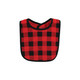 Hudson Baby Cotton Bib and Headband or Caps Set, Christmoose