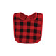 Hudson Baby Cotton Bib and Headband or Caps Set, Moose Wonderful Time