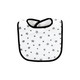 Hudson Baby Cotton Terry Bib and Burp Cloth Set, Mom Dad Moon And Back