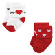 Hudson Baby Holiday Newborn Terry Socks, Valentine Easter