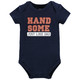 Hudson Baby Infant Boy Cotton Bodysuits, Love Dad