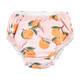 Hudson Baby Infant Girl Swim Diapers, Oranges