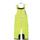 Hudson Baby Unisex Snow Bib Overalls, Solid Lime