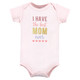 Hudson Baby Infant Girl Cotton Bodysuits, Girl Mothers Day