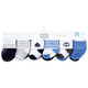 Hudson Baby Infant Boy Cotton Rich Newborn and Terry Socks, Nautical 12-Pack