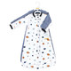 Hudson Baby Cotton Long-Sleeve Wearable Sleeping Bag, Sack, Blanket, Space