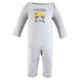 Hudson Baby Infant Boys Cotton Coveralls, Construction