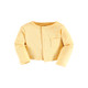 Hudson Baby Cotton Dress and Cardigan Set, Sunflower
