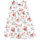 Hudson Baby Cotton Dress and Cardigan Set, Vintage Floral