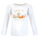 Hudson Baby Infant and Toddler Girl Long Sleeve T-Shirts, Fall Pumpkin Spice